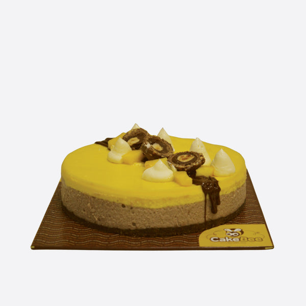 Mango Nutella Cheesecake