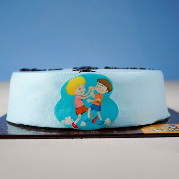 Sibling Celebration Cake