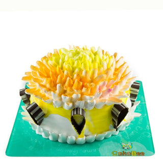Yellow Blossoms Cake