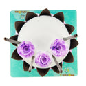 Purple Flowers Cake