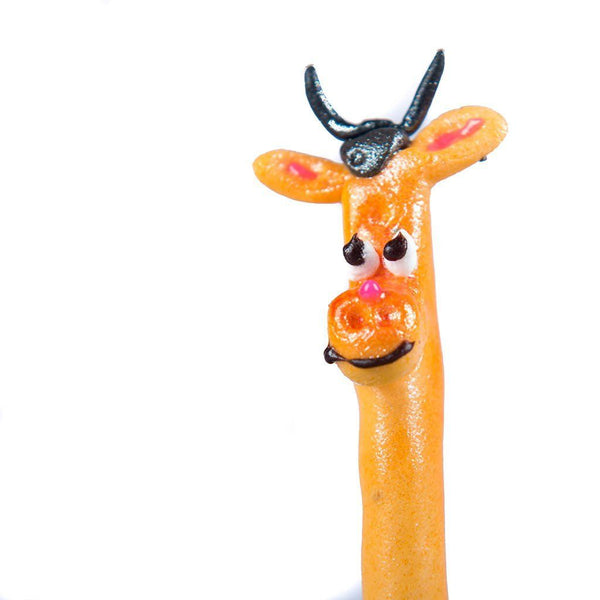 Melman Giraffe Fondant Cake