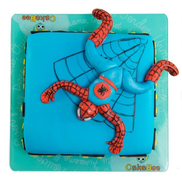 Spiderman Fondant Cake