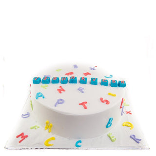 Fun with Alphabets Cake