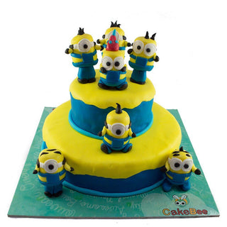 The Minions Cake