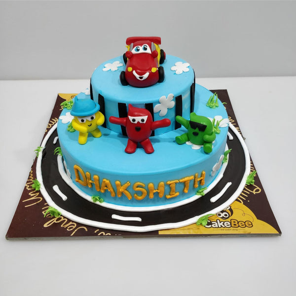 The Cars Movie Cake