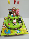 Party With Farm Animals Cake