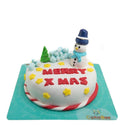 Snowman Cake