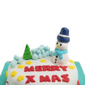 Snowman Cake
