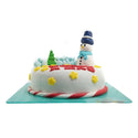 Snowman Cake