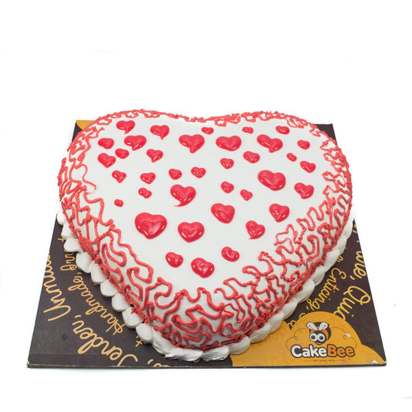 Millions Of Hearts Cake