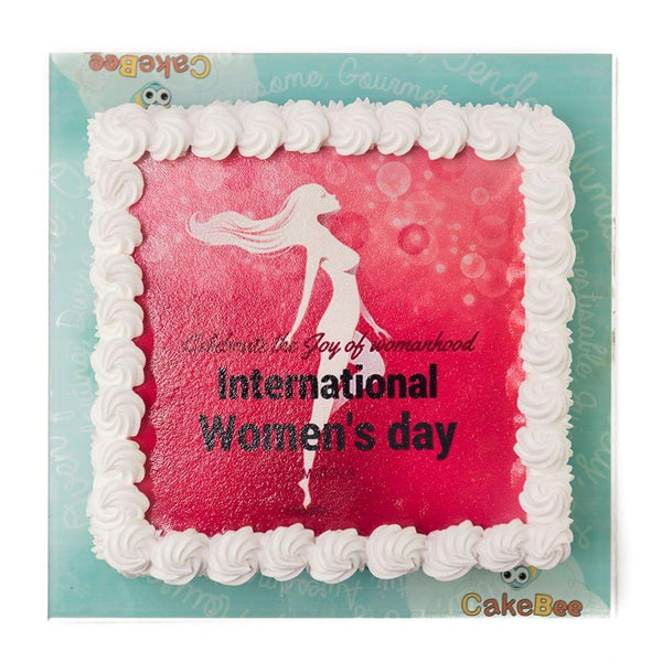 Women's Day Photo Cake