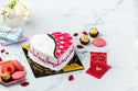 Two in One Heart Cake