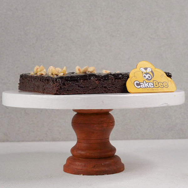Hazelnut Brownie Cake