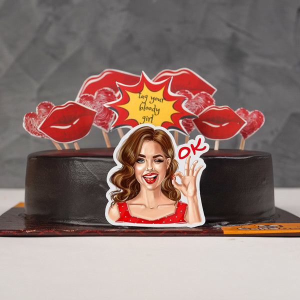 Lady Boss Cake