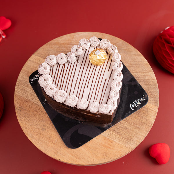 Rocher Heart Cake
