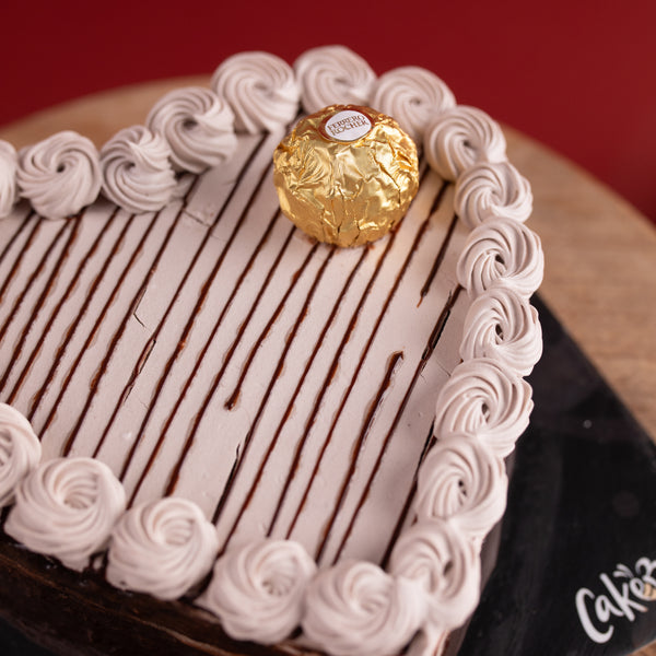 Rocher Heart Cake