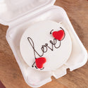 Say It With Love Bento Cake