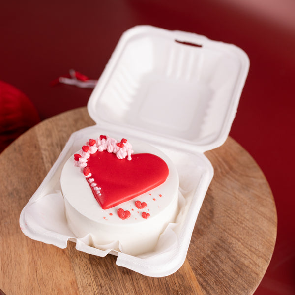 All My Heart Bento Cake