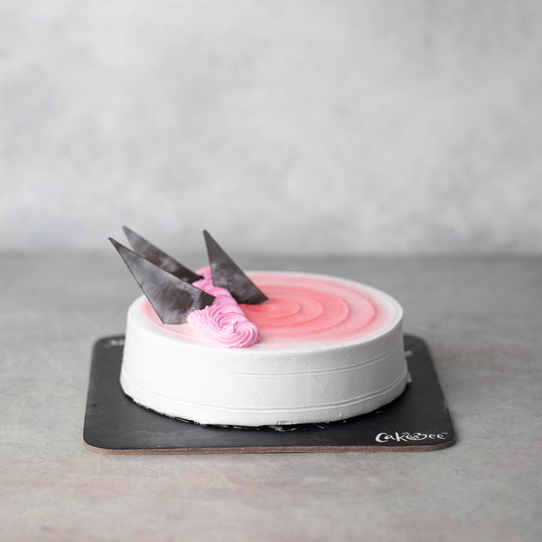 Lychee Strawberry Cake