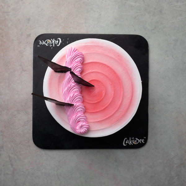 Lychee Strawberry Cake