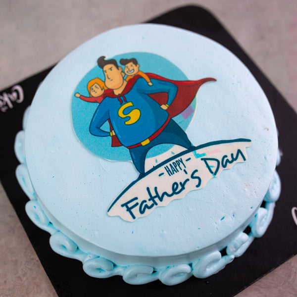 My Superhero Cake