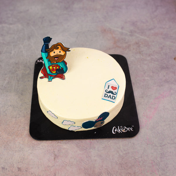 I Love Dad Cake