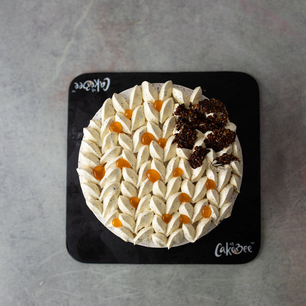 Sesame Mango Cake