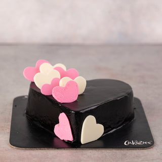 Heart Throb Chocolate Cake Cakes Shop Cake-Bee
