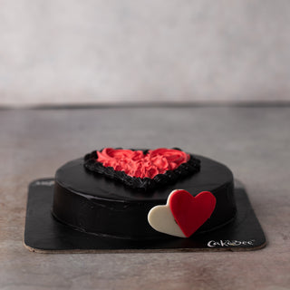 Heart in Heart Cake Cakes Shop Cake-Bee