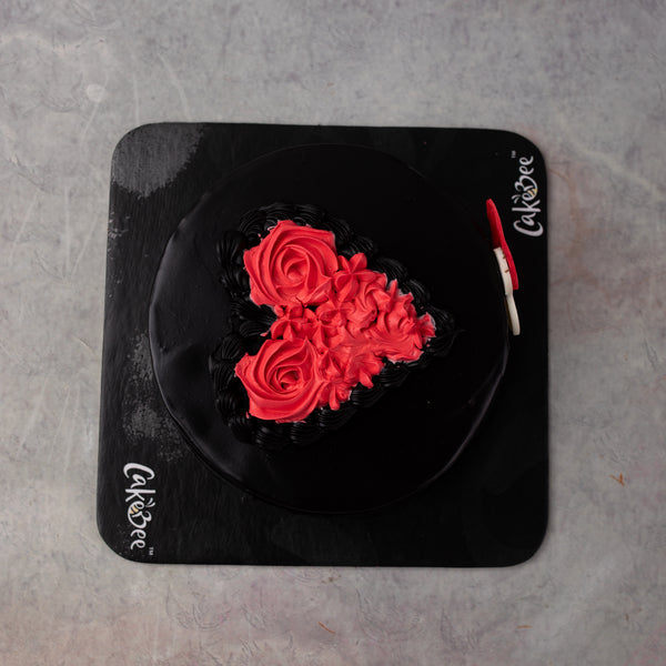 Heart in Heart Cake Cakes Shop Cake-Bee