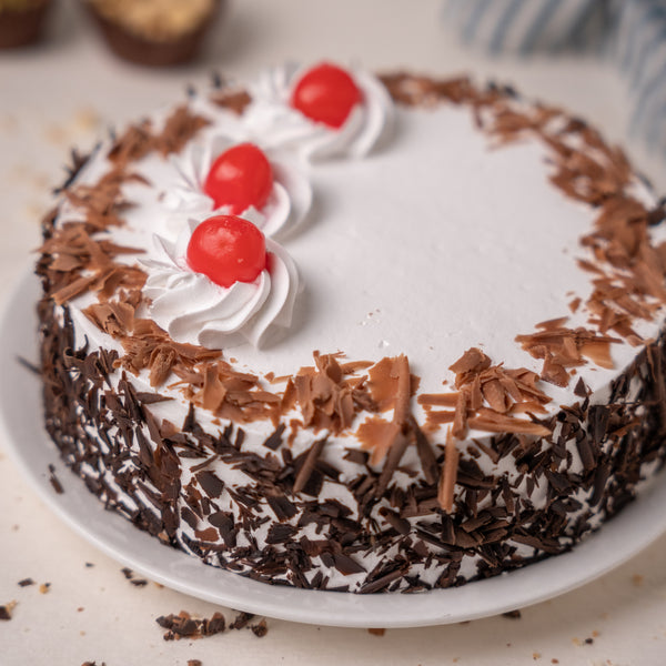 Black Forest New Year Cake