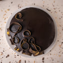 Chocolate Truffle New Year Cake