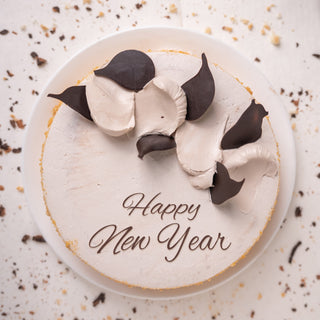 Caramel Delight New Year Cake