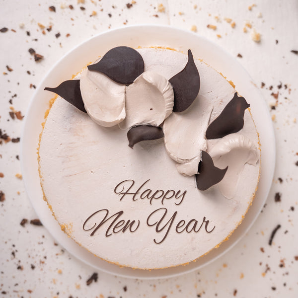 Caramel  Delight New Year Cake