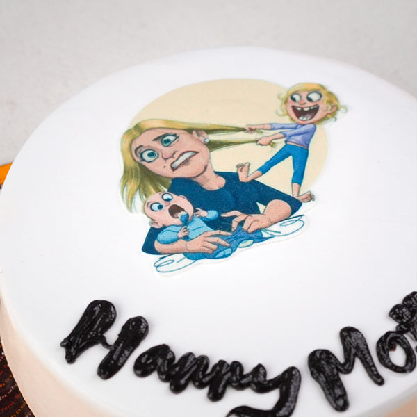 Mamma Mia cake | My take on the show! I made this as colourf… | Flickr