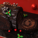 Yule Log Cake