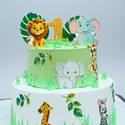 Jungle Safari Celebration Cake