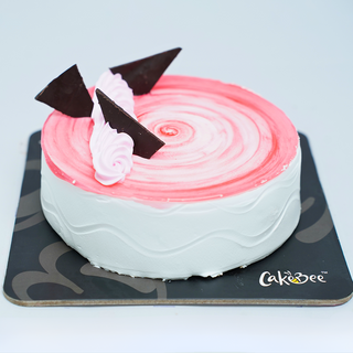 Lychee Strawberry Cake