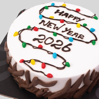 Happy New Year 2026 Cake