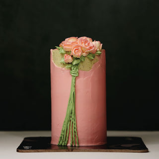 Rose Pistachio Tall Cake