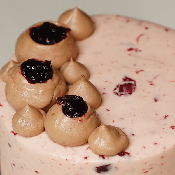 Dark Chocolate Cherry Mini Cake