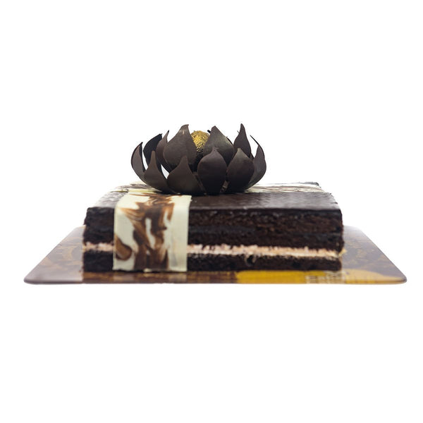 Custom Square Chocolate Cake – Divine Cakes