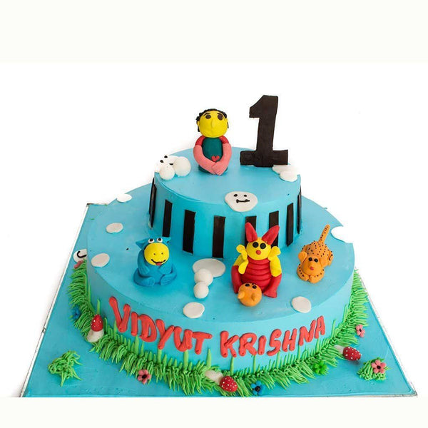Safari Animals Cake | Cake Together | Birthday Cake Delivery - Cake Together