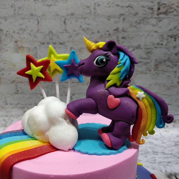 Unicorn Fondant Cake