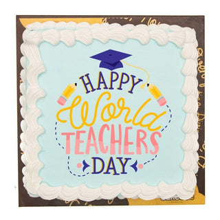 Teachers Day Cake