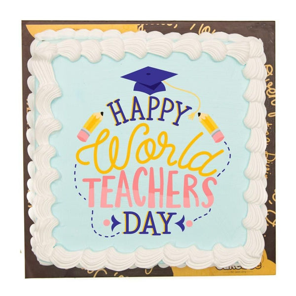 1 Kg Butterscotch Cake (Teacher) | Teachers Day, Cakes