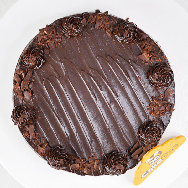Belgian Dark Chocolate Slice Cake | Shop at Wheat Bakes