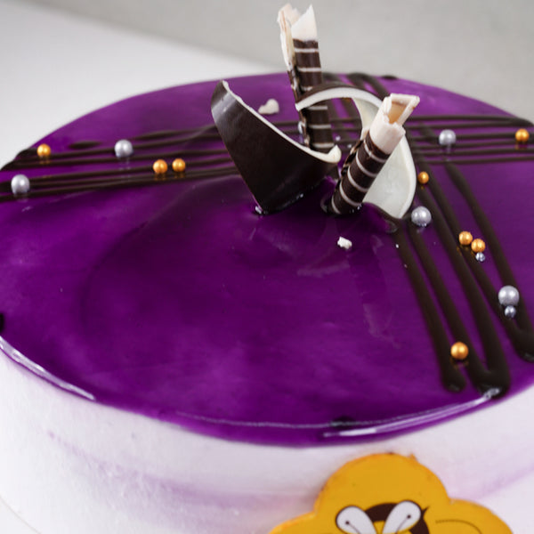 Eggless Black Currant Cake by CakeZone | Gift Regular Cakes Online | Buy Now