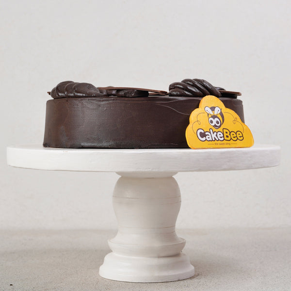 Belgian Dark Chocolate Truffle cake (Eggless)