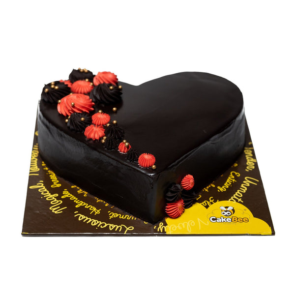 Love You Valentine Cake - Cake House Online